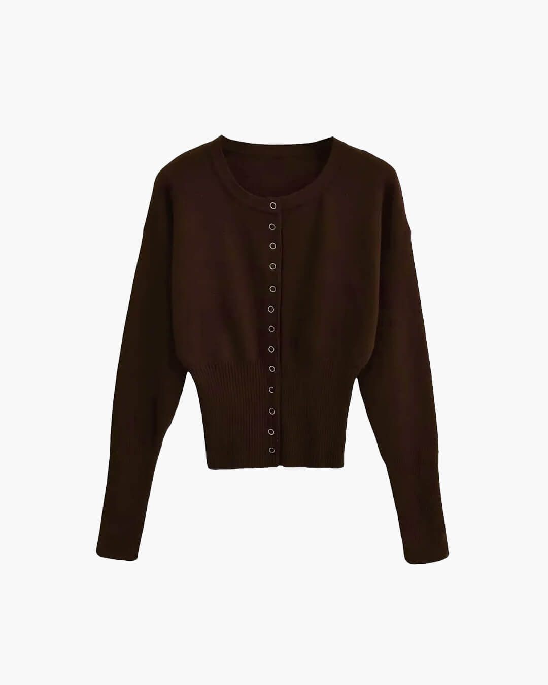 Alisha | Snap Button Knit Cardigan