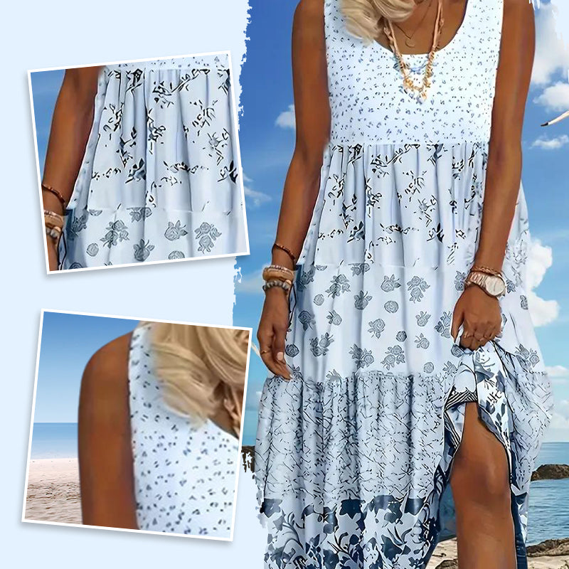 Amelia | Sleeveless Women's Boho Dress